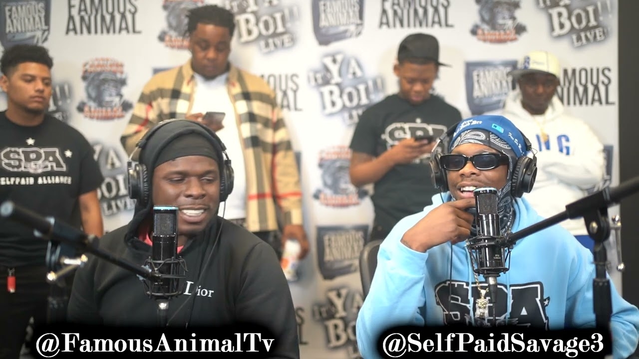 Arkansas Rapper Selfpaid Savage Stops by Drops Hot Freestyle on Famous Animal Tv