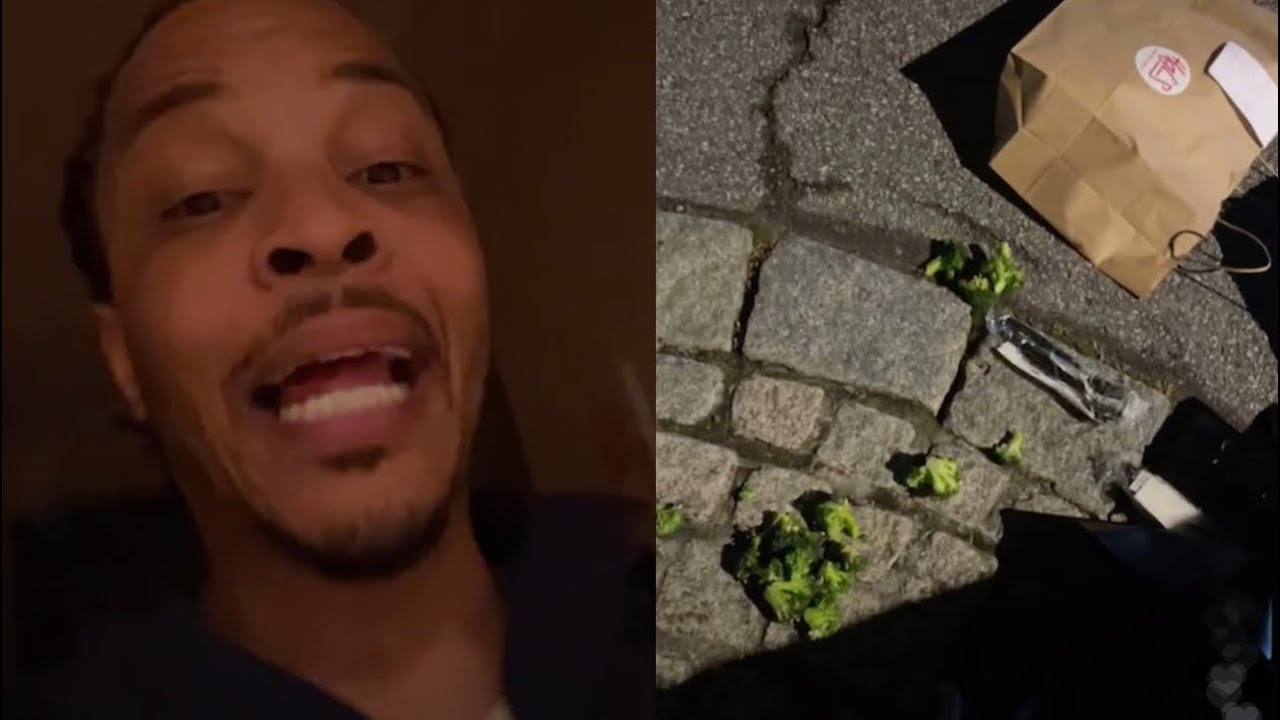 Tiny Treats TI Like Beta Male After Dropping Her Food On Ground
