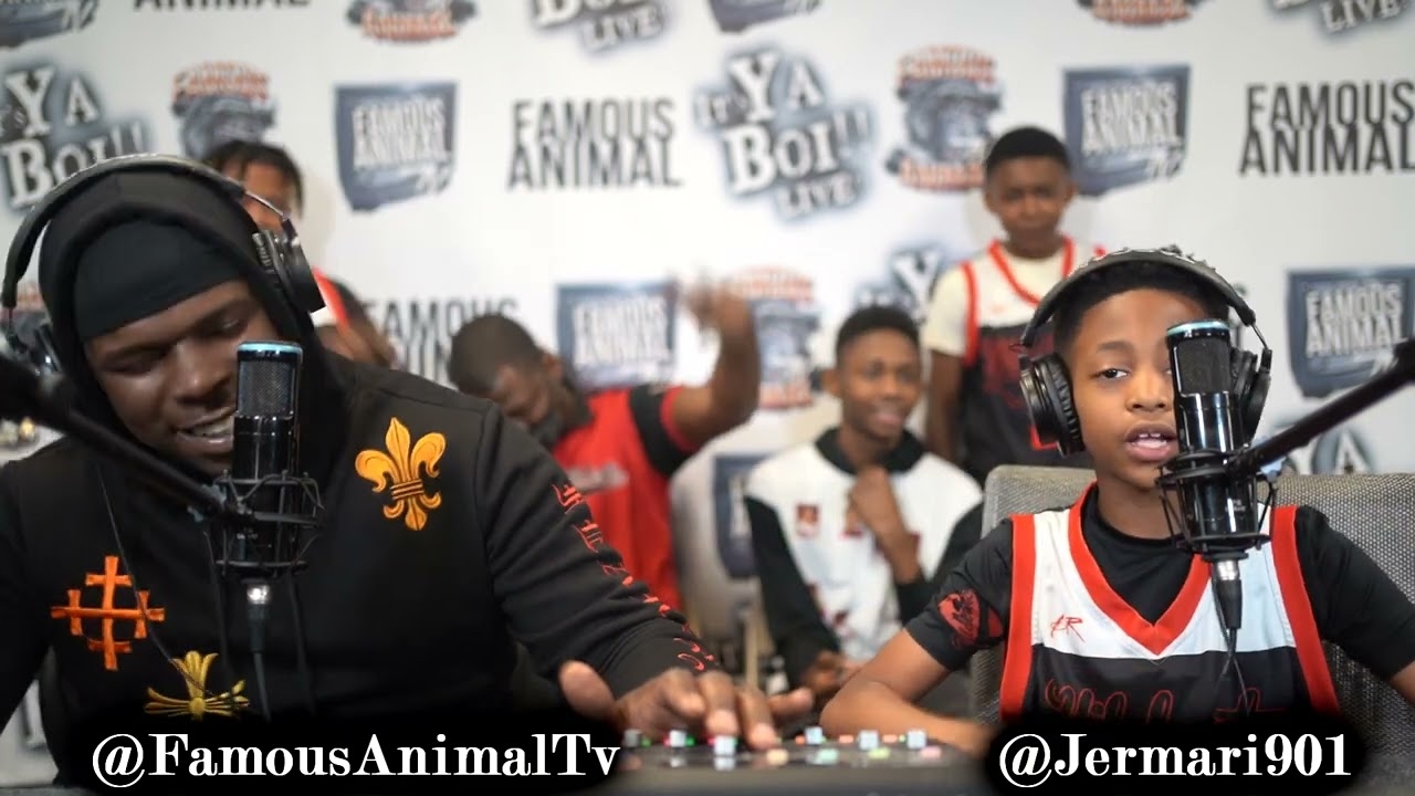 Memphis Rapper Jermari Stops by Drops Hot Freestyle on Famous Animal Tv