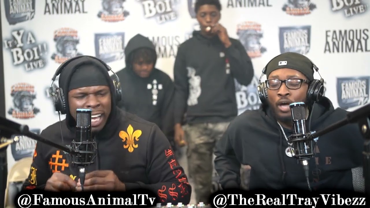 Mississippi Rapper Tray Vibezz Stops by Drops Hot Freestyle on Famous Animal Tv