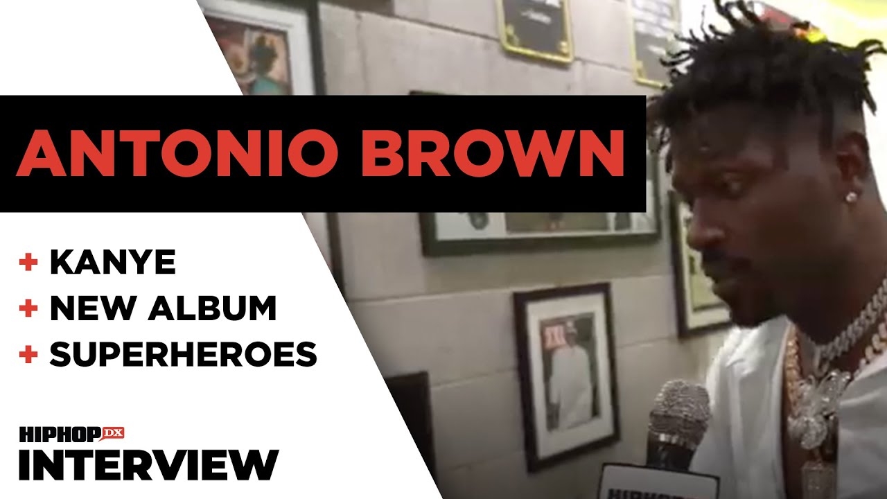 Antonio Brown Describes Kanye West Studio Sessions With Madonna & Floyd Mayweather