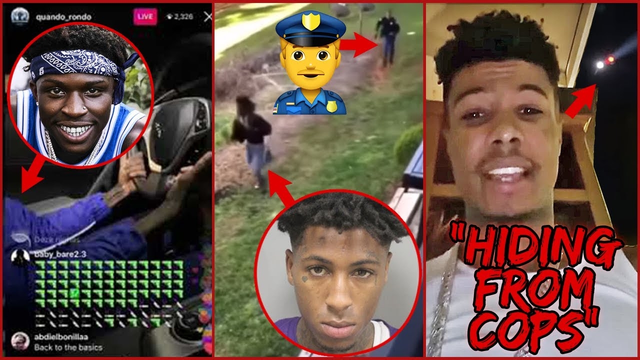 RAPPERS THAT RAN FROM COPS