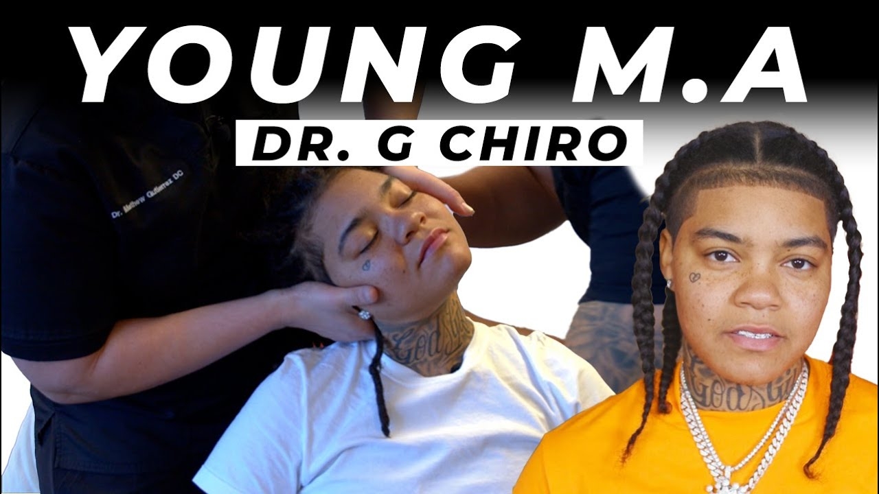Young M.A gets her first *CHIROPRACTOR Back CRACK!!!