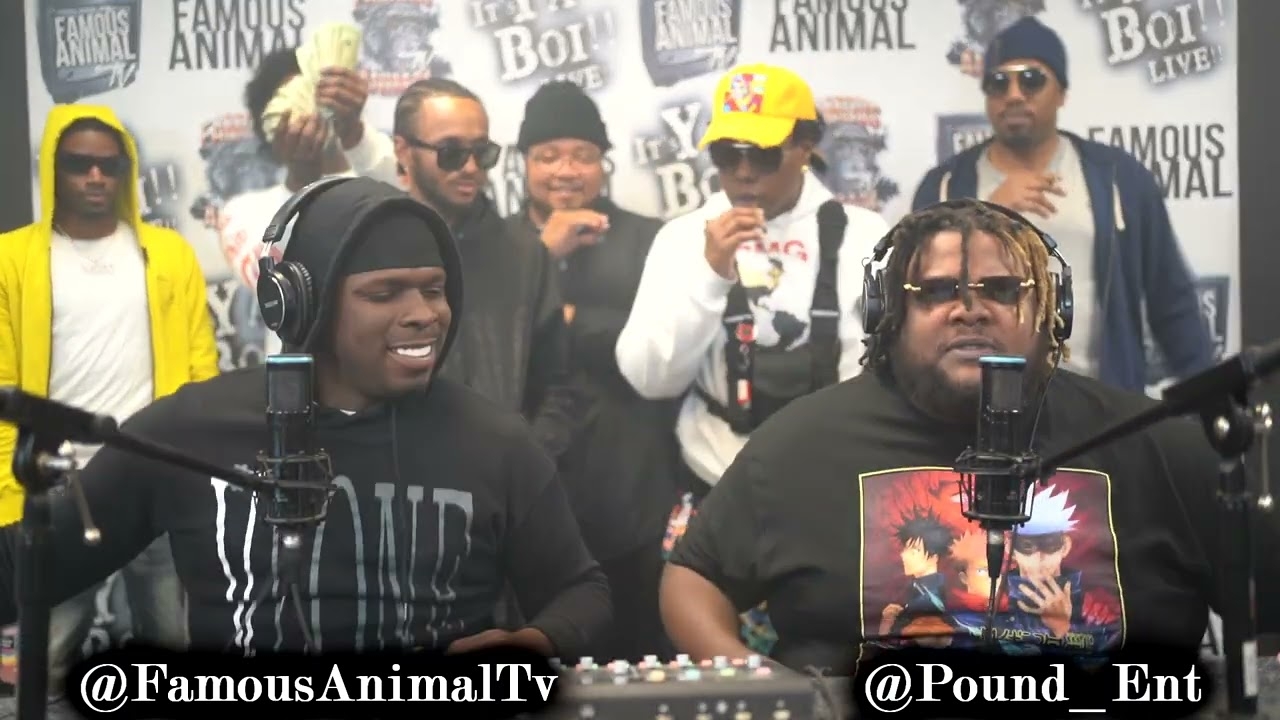 Memphis Rapper Pound Stops by Drops Hot Freestyle on Famous Animal Tv