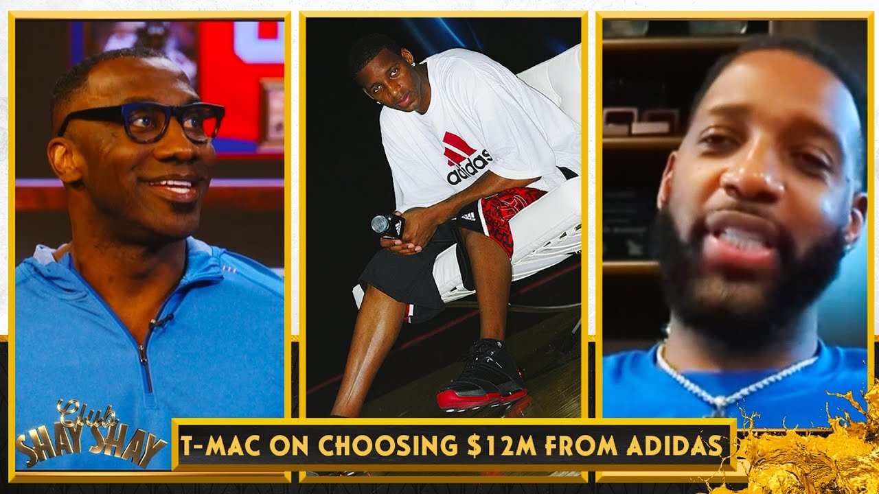 Tracy McGrady chose $12M from Adidas over attending Kentucky | Ep. 49 | CLUB SHAY SHAY