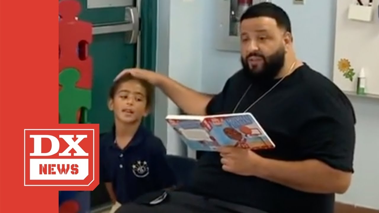 DJ Khaled Spreads Positivity By Reading To Asad’s 5 Year Old School Class