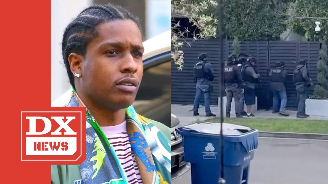 A$AP Rocky’s Home Battered Down By Police As They Attempt To Seize Evidence In Case