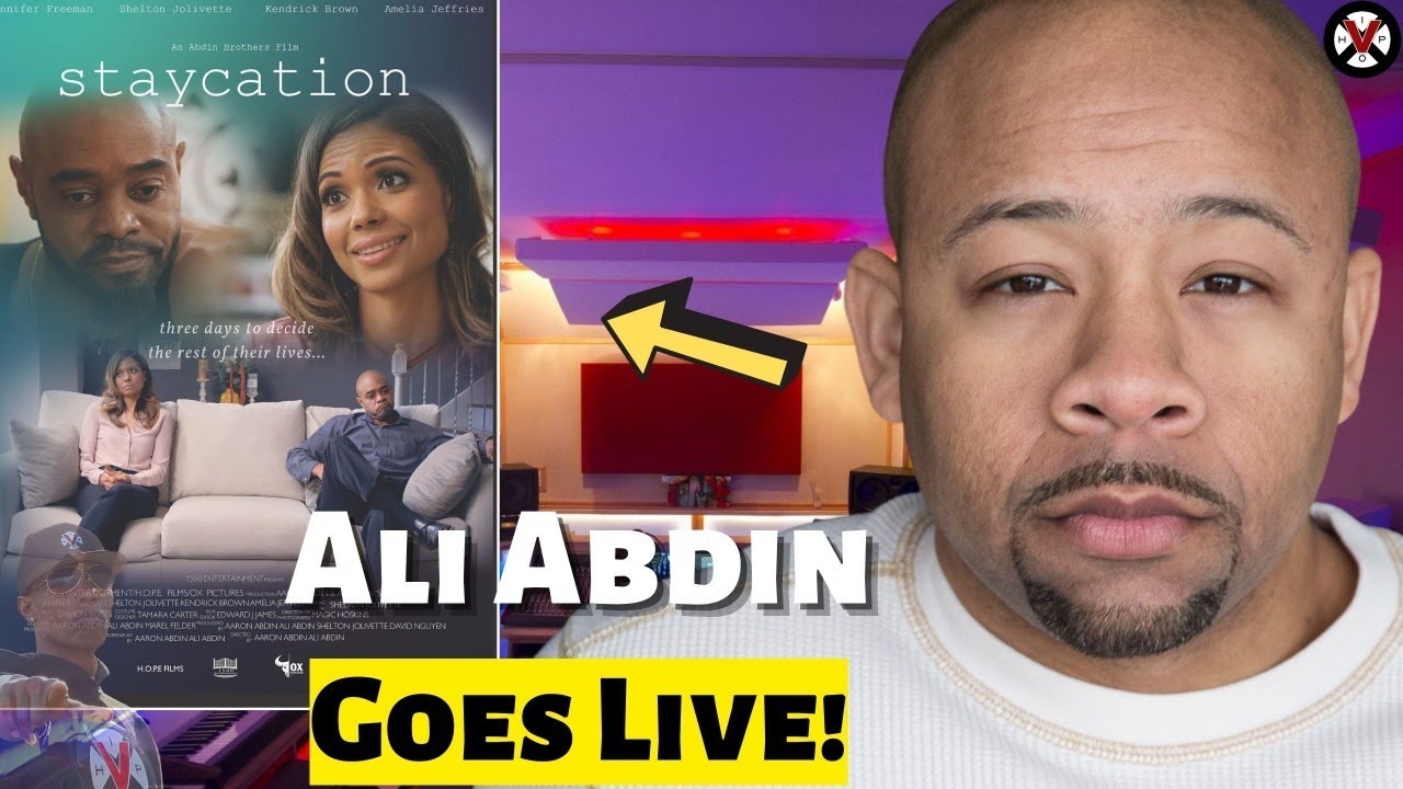 Writer & Director For The Movie "Staycation" Ali Abdin Live! |Artist Spotlight!