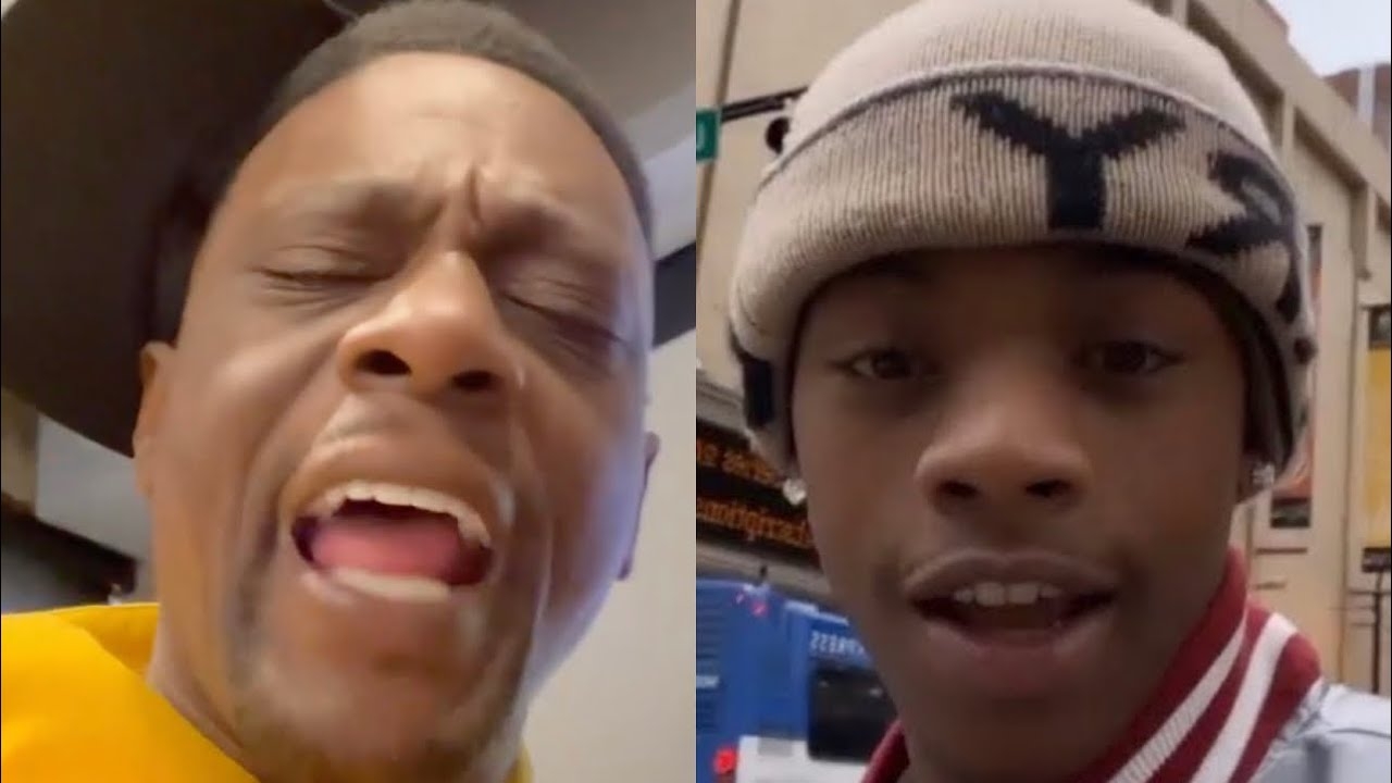 “It's Controlling U” Boosie Confronts His Son Tootie Raww About Smokin ZaZa