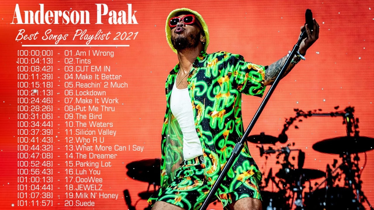 New Songs of AndersonPaak 2021 - AndersonPaak  Greatest Hits Full Album 2021
