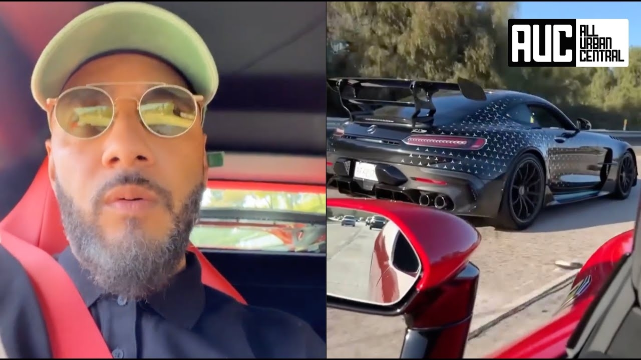 Swizz Beatz Puts His Ferrari Against Alicia Key's AMG GT Black Series