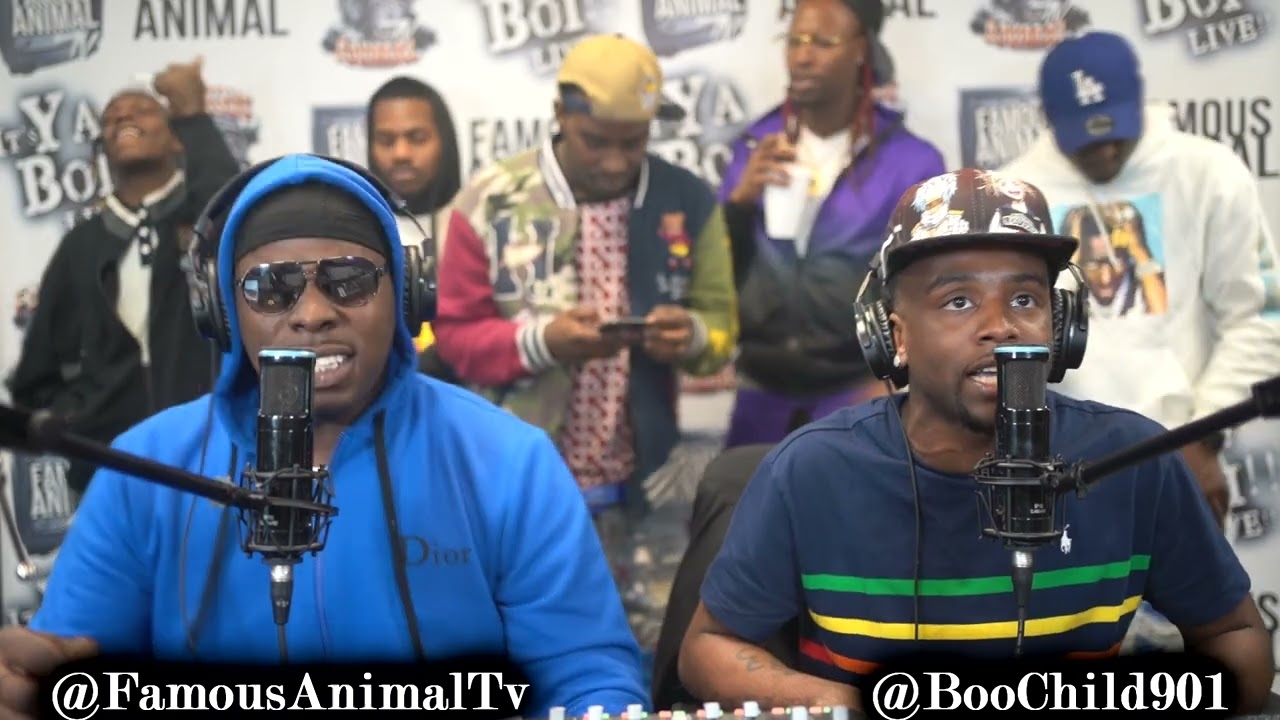 Memphis Rapper BooChild Stops by Drops Hot Freestyle on Famous Animal Tv