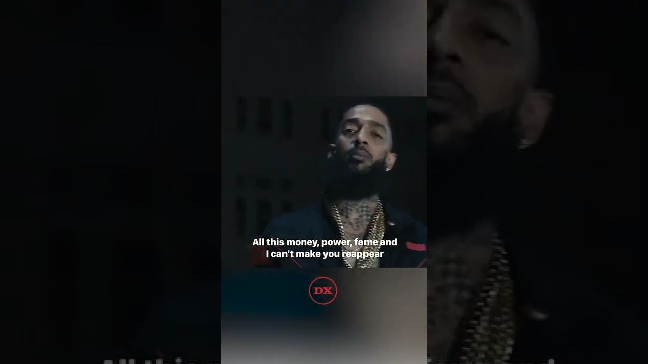Did Nipsey Hussle Predict Himself Passing Away Young?