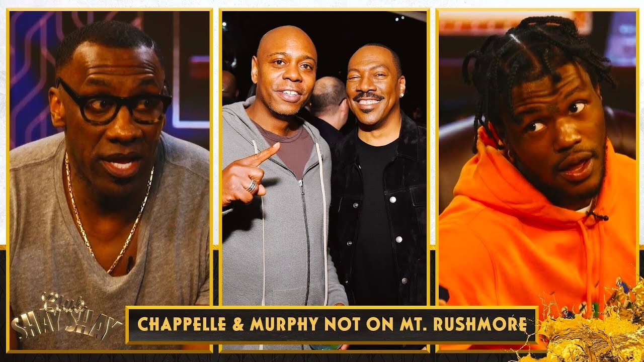 Eddie Murphy and Dave Chappelle aren't on DC Young Fly’s Mt. Rushmore | Ep. 50 | CLUB SHAY SHAY
