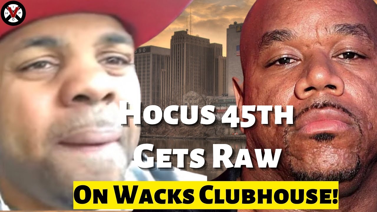Bronx OG Hocus 45th Gets RAW On Wack 100's ClubHouse Room!