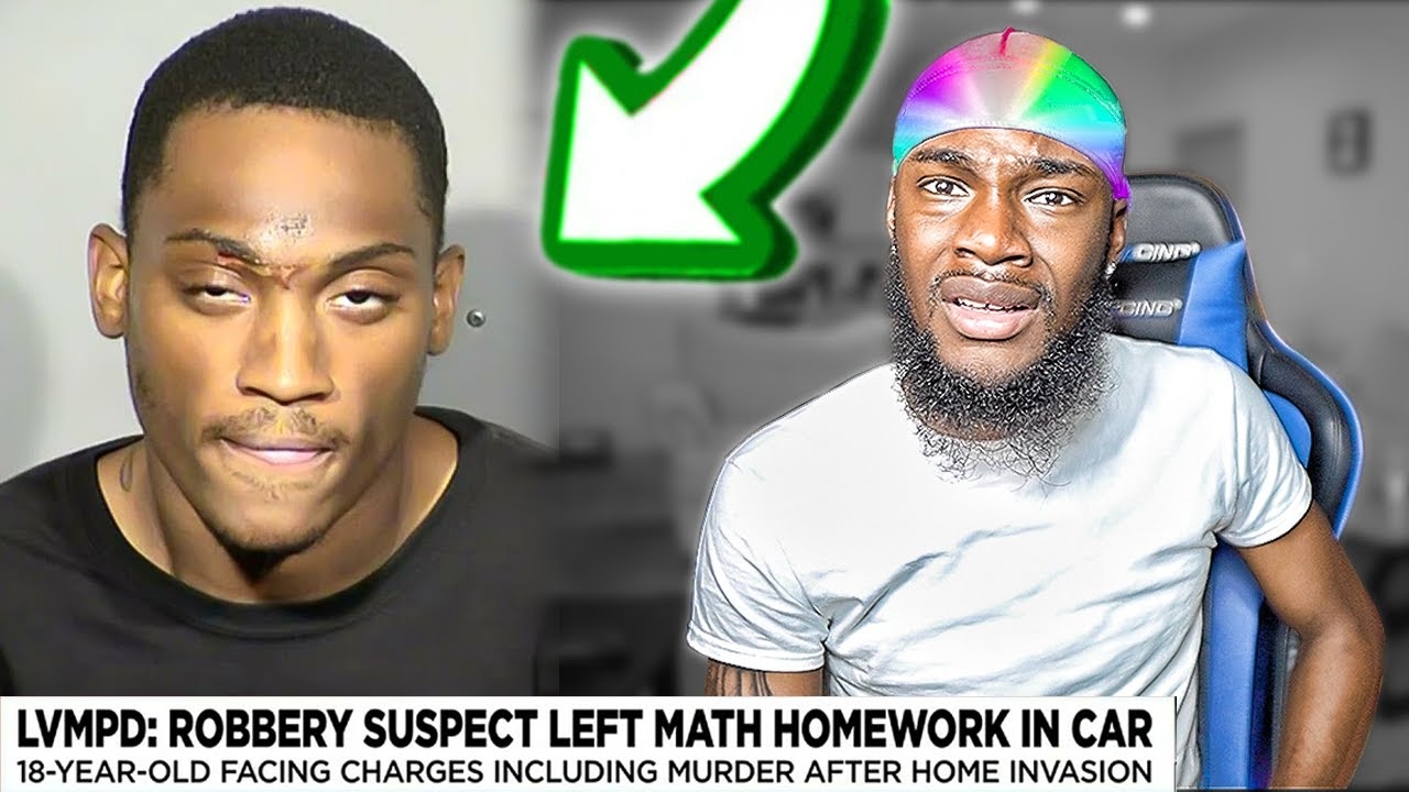 WORLD DUMBEST CRIMINAL LEAVES His HOMEWORK AT CRIME SCENE