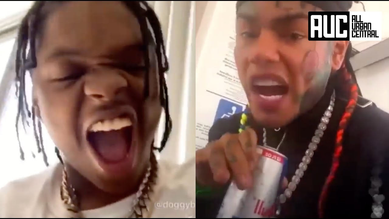 42 Dugg 6ix9ine Go Back And Forth On Live Trying To Fight Over Lil Durk Beef