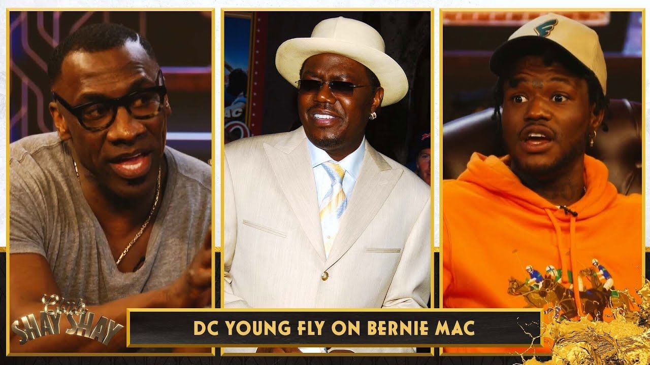 "My favorite all-time got to be Bernie Mac." — DC Young Fly | CLUB SHAY SHAY