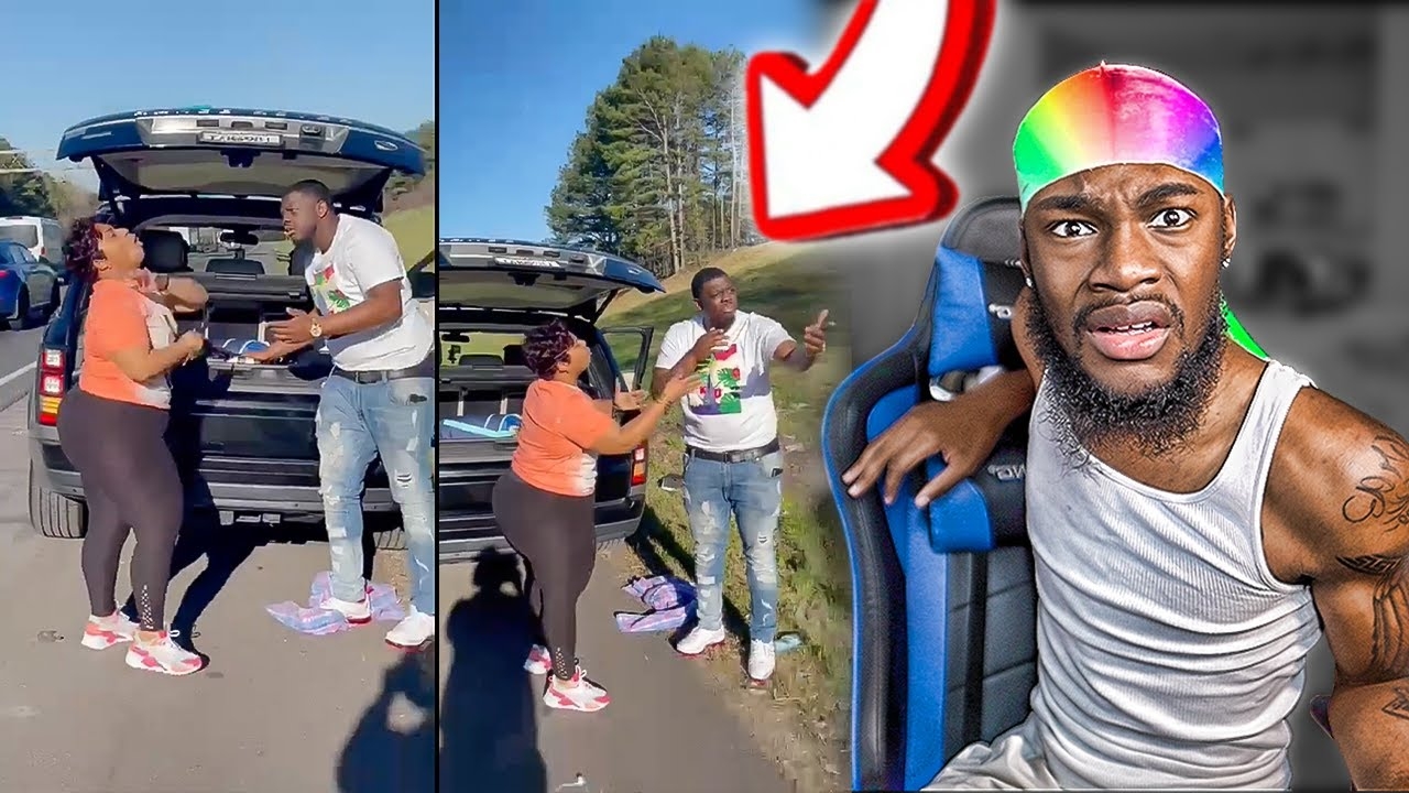 Girlfriend Went Through Her Boyfriends “FLIP PHONE” & KICKED HIM OUT ON THE HIGHWAY