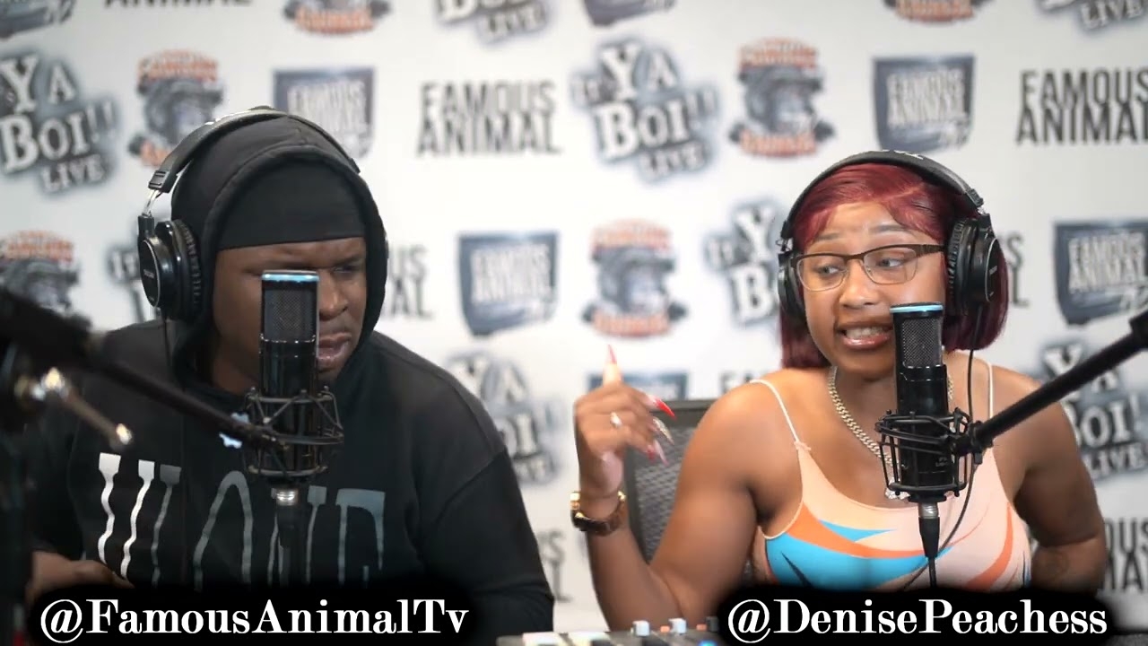 Virgina Female Rapper Denise Peaches Stops by Drops Hot Freestyle on Famous Animal Tv