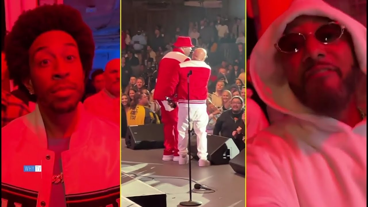 Busta Rhymes Singing 'Break Ya Neck' At Dave Chappelle's Comedy Fest With Swizz, Usher And Ludacris