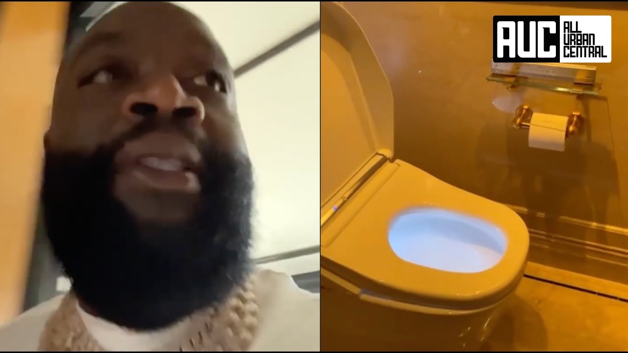 Rick Ross' Toilet Scared Him After Coming Home Drunk