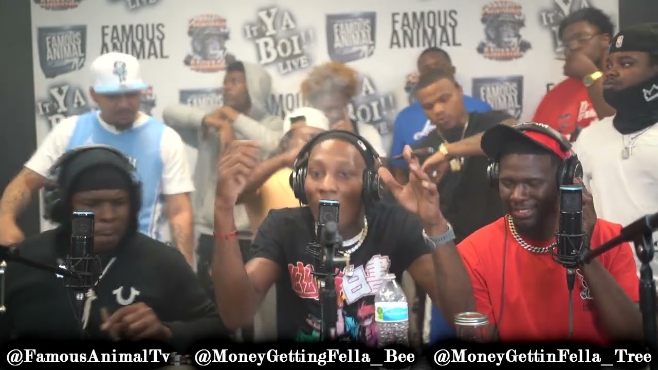 Memphis Rappers MGFellas Stops by Drops Hot Freestyle on Famous Animal Tv
