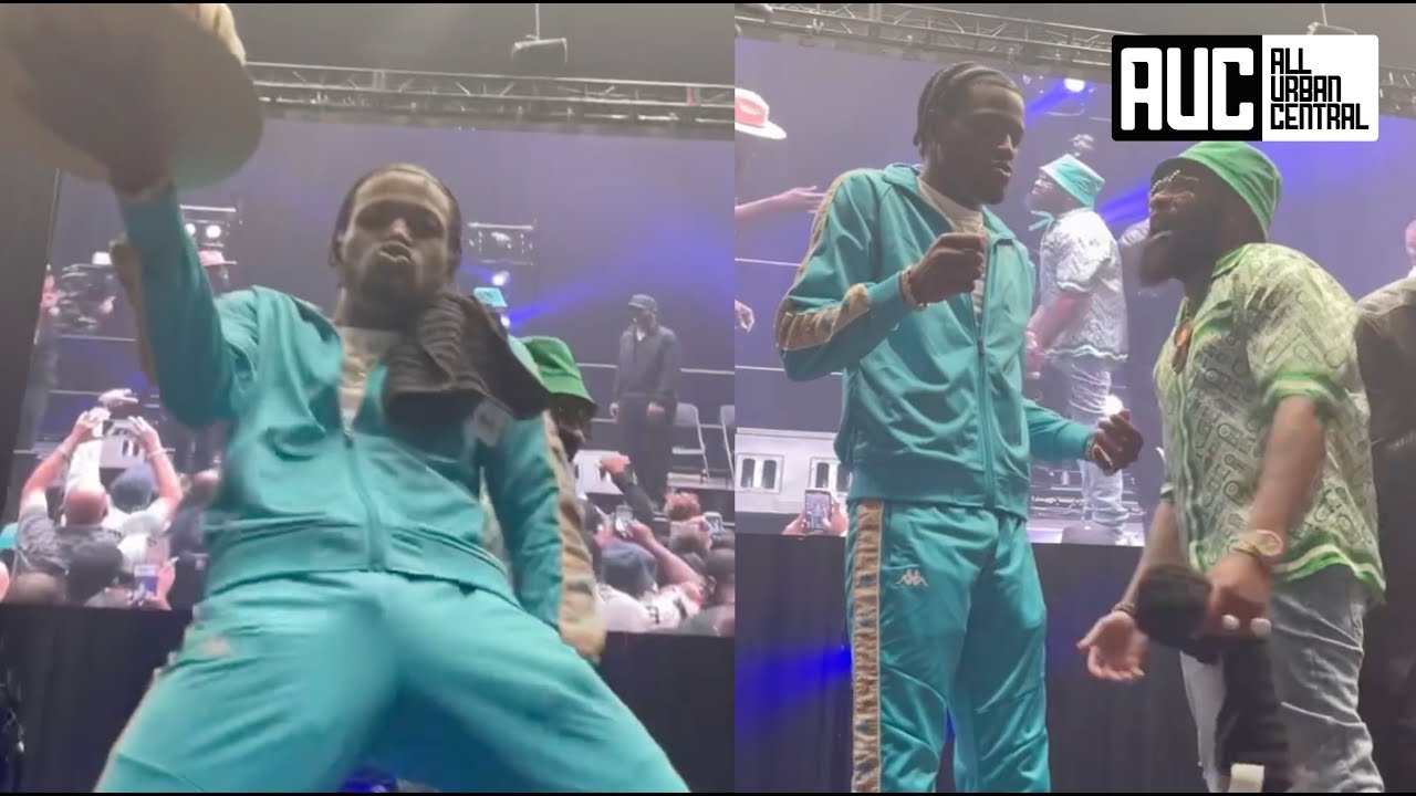 DC Young Fly Drops His Surprise Birthday Cake On Stage At The 85 South Show