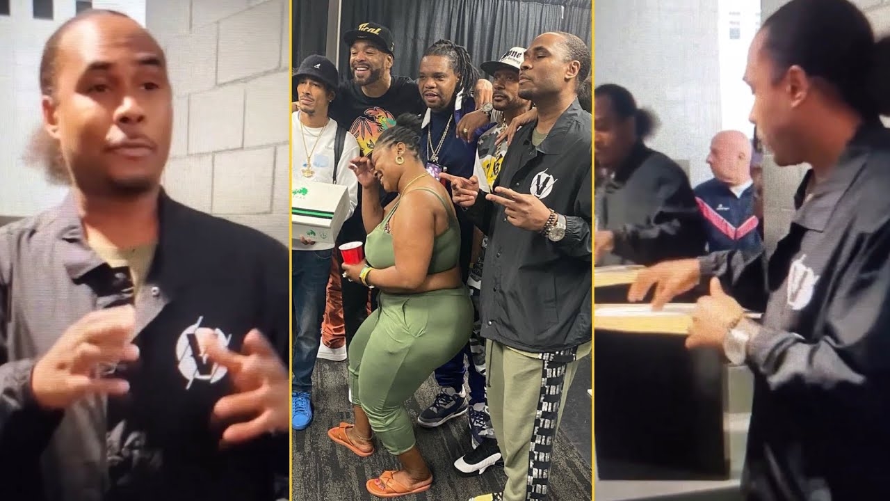 Method Man Gives A Very Special Gift To Bone Thugs Members At Backstage After The Show