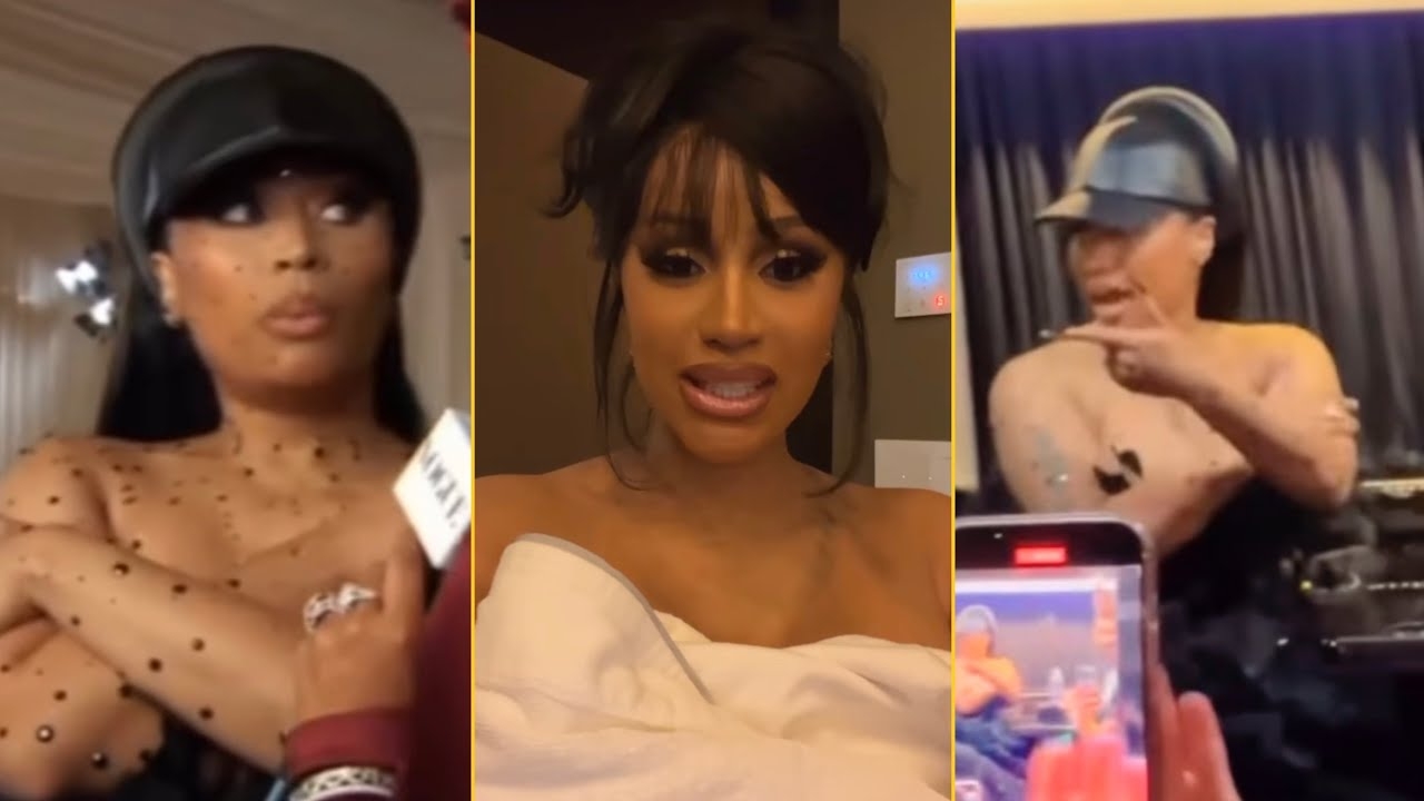 Nicki Minaj & Cardi B Linked Up For The First Time After 2018 ‘Cardi Invites Everyone To Her Party’