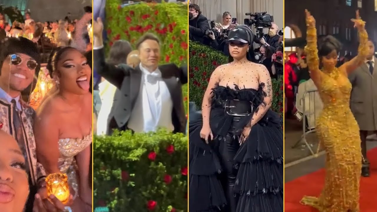 Elon Musk, Nicki Minaj, Swizz Beatz, Future, Cardi B & More Reunited At Met Gala 2022