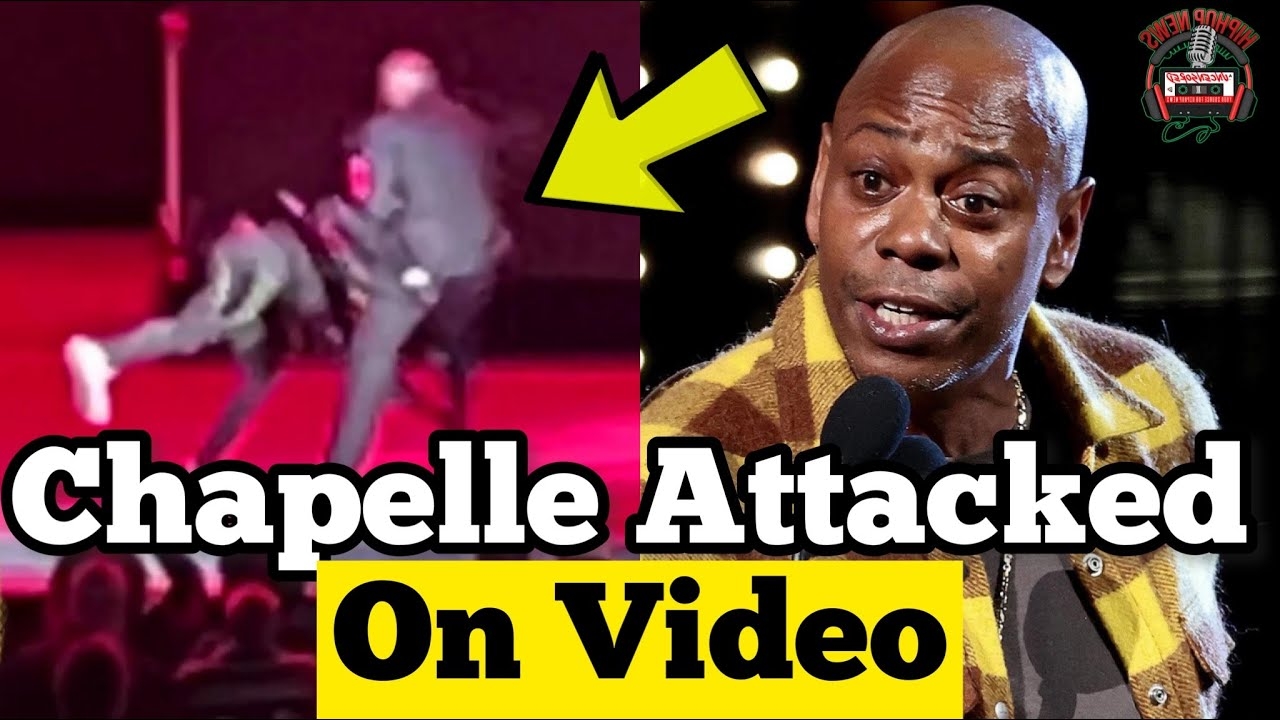 BREAKING: Dave Chappelle Attacked On Stage While Performing By Man With A Gun and knife