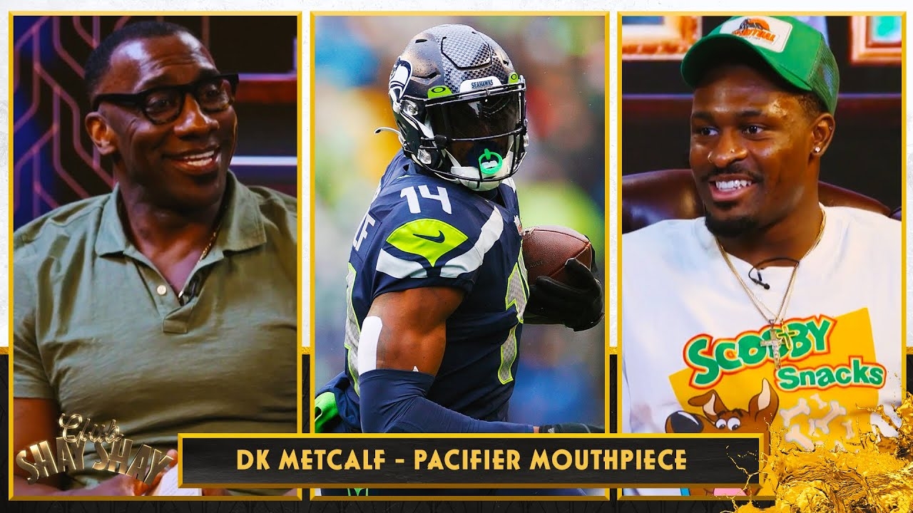 DK Metcalf on why he wears a pacifier mouthpiece | Ep. 51 | CLUB SHAY SHAY