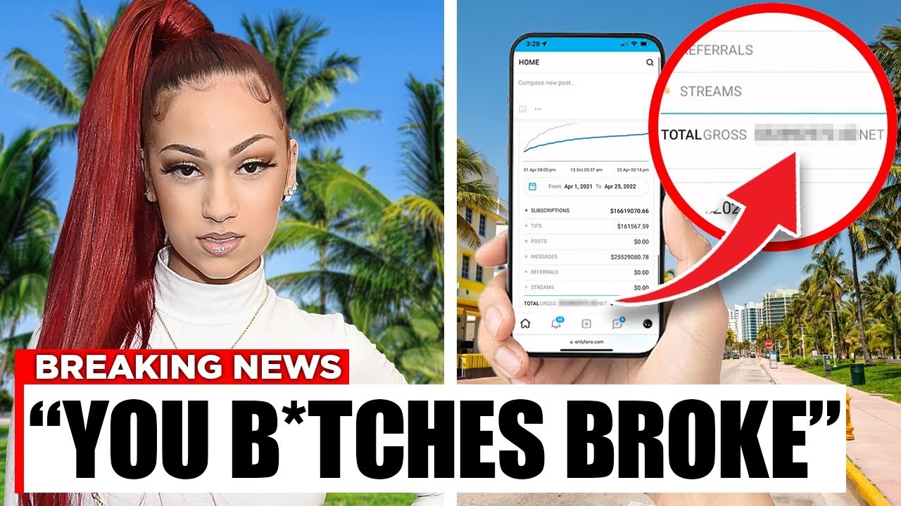 How Much Bhad Bhabie Has REALLY Made off of OnlyFans..