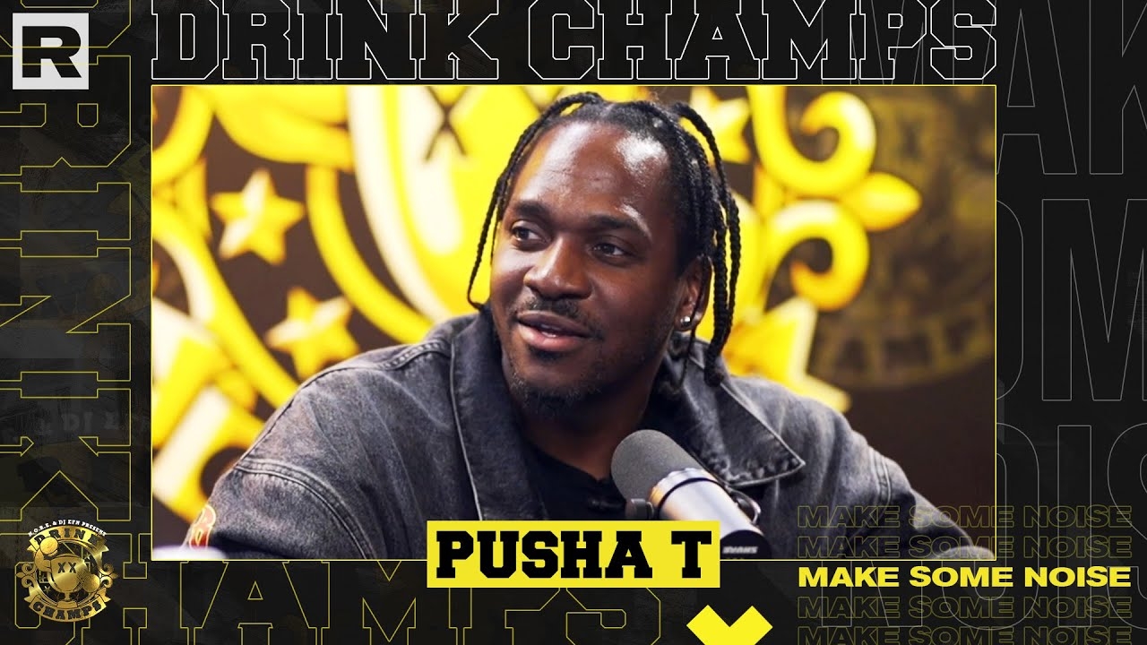 Pusha T On "It's Almost Dry," Drake, Working W/ JAY-Z, Ye, Pharrell & More | Drink Champs