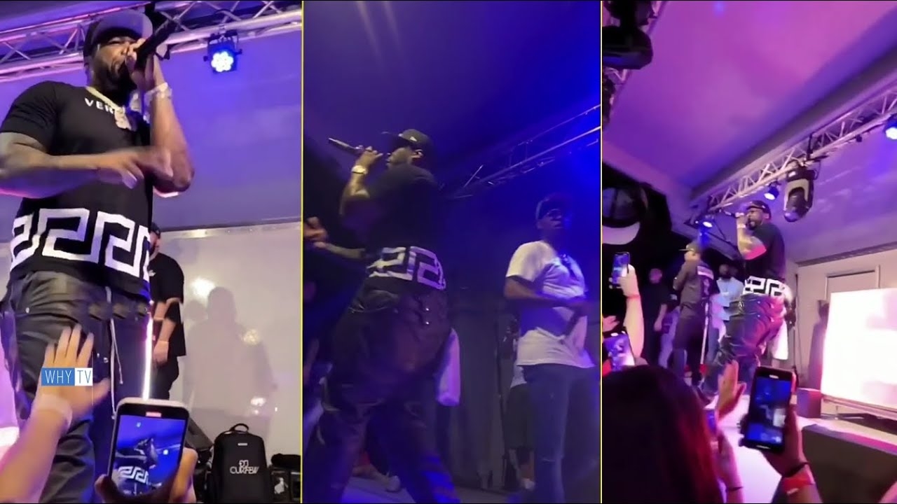 50 Cent Reunited With Tony Yayo & Uncle Murda In Texas And Doing Amazing Performance 'GUnit Is Back'
