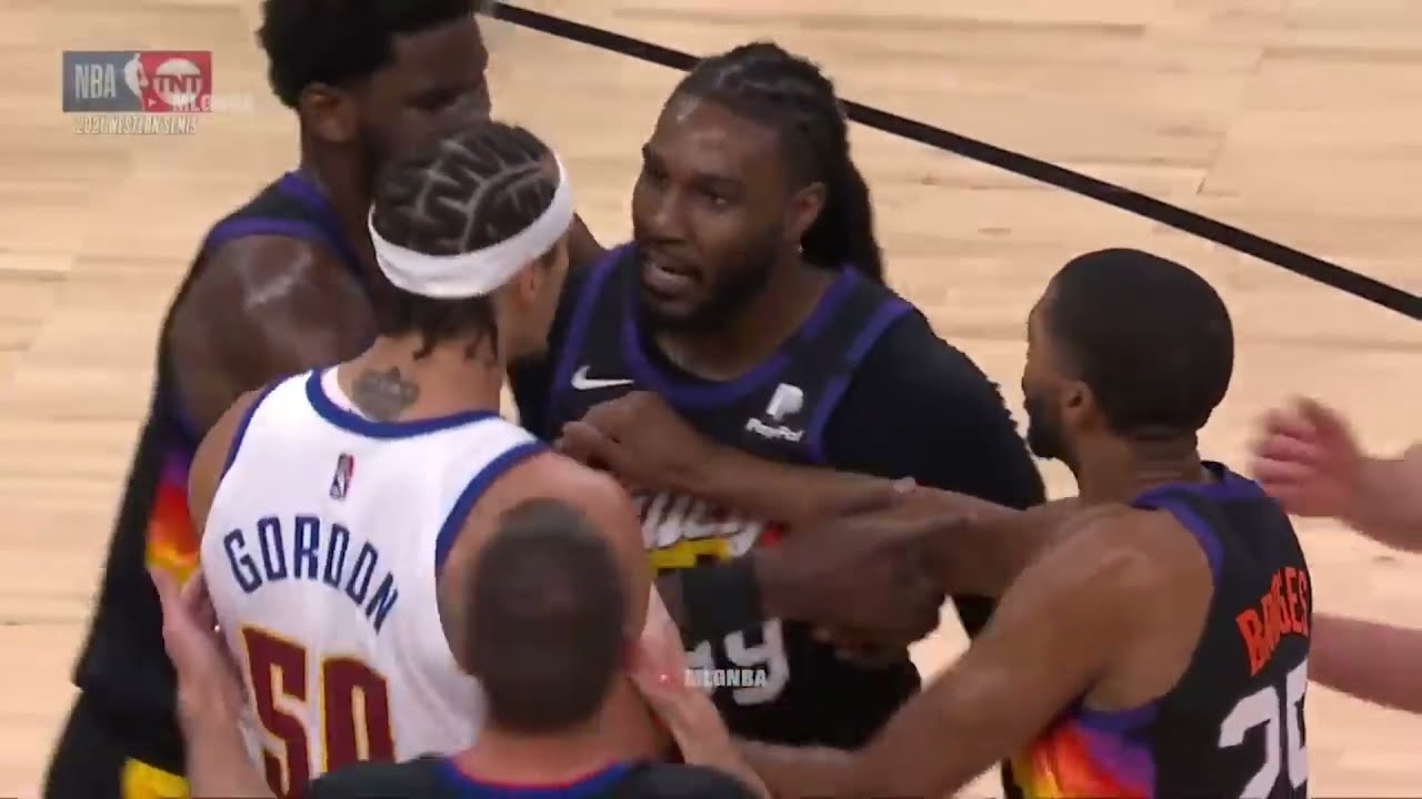 Suns vs Nuggets Heated Moments (All Fights, Ejections, Heated Moments)