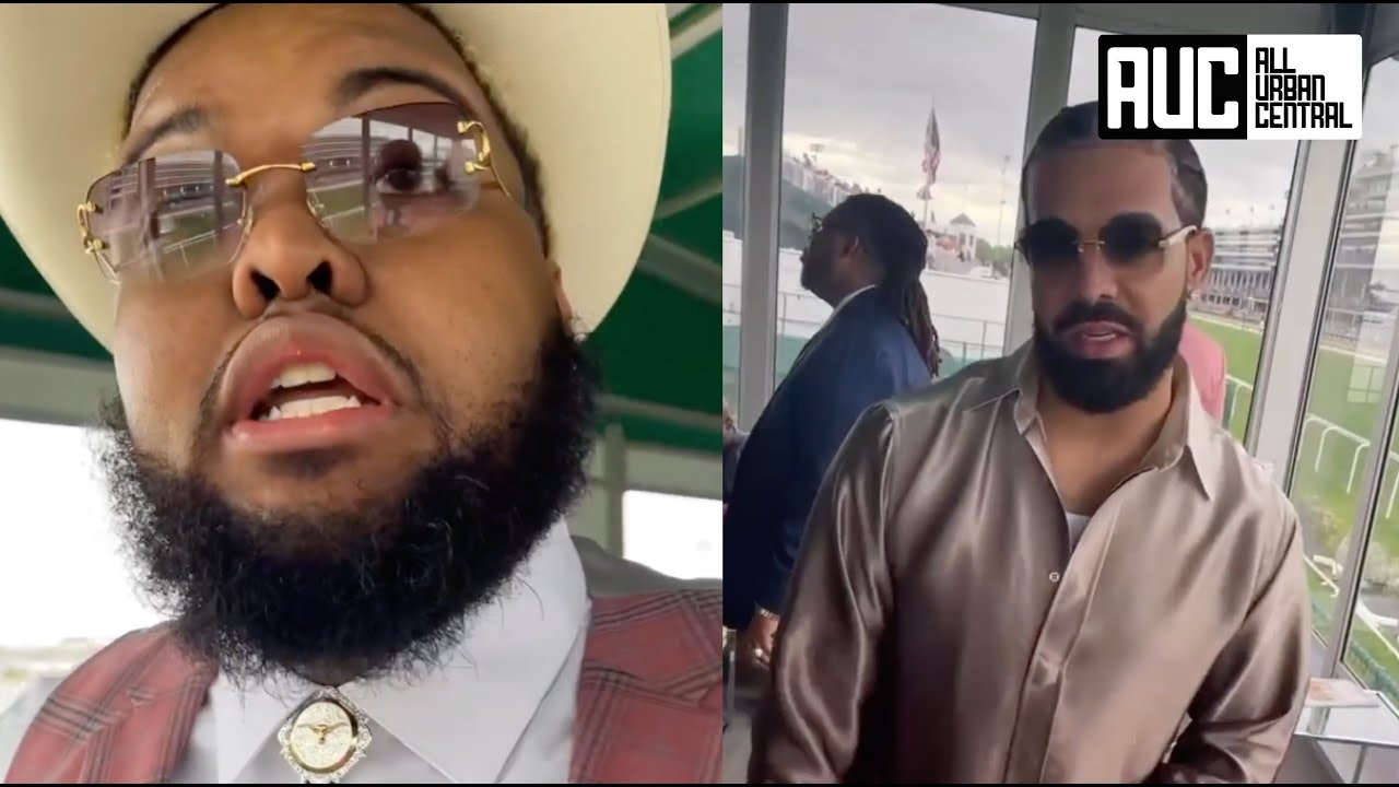 Druski ROAST Drake For Dressing Like A Columbian Cartel Leader At The Kentucky Derby