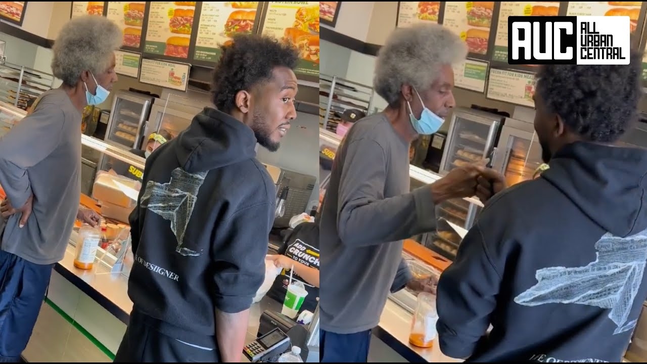 Desiigner Blesses Homeless Man After Seeing Him Tweaking In Subway