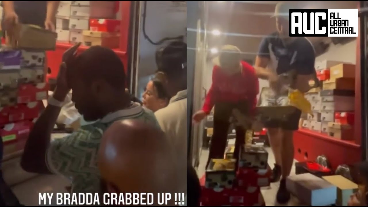 Meek Mill Buying Sneakers Out The Back Of A Ice Cream Truck In Miami
