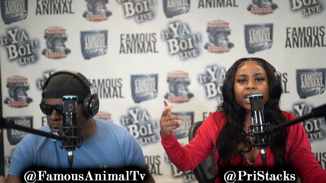 Memphis Female Rapper PriStacks Stops by Drops Hot Freestyle on Famous Animal Tv
