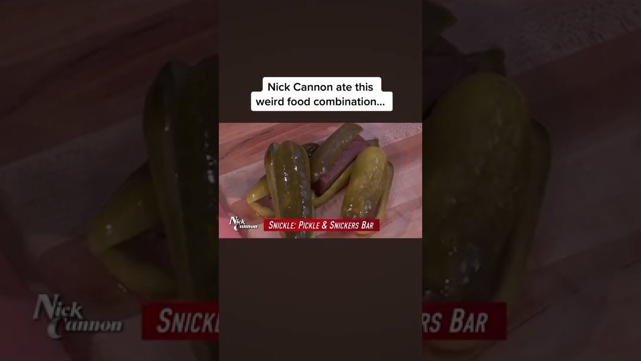 Nick Cannon's Food Choices Are Strange