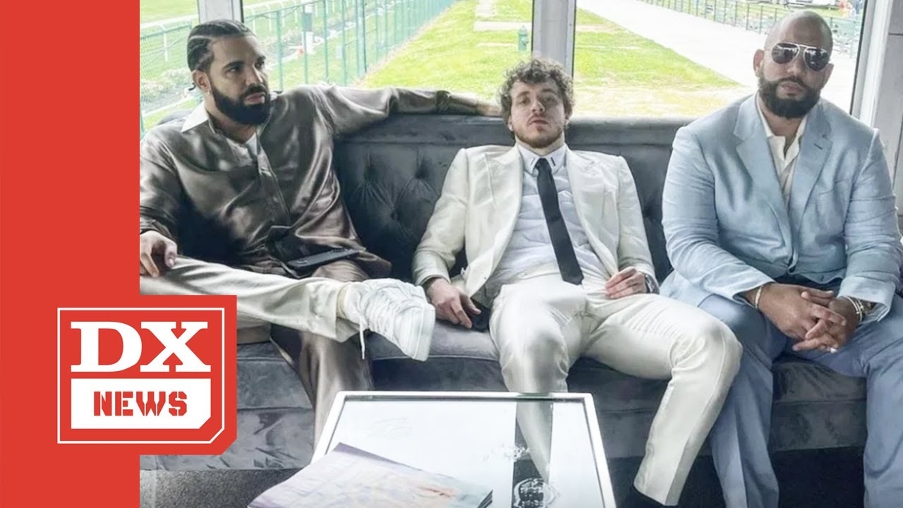 Drake & DJ Drama Squash Beef & Hang With Jack Harlow At Kentucky Derby