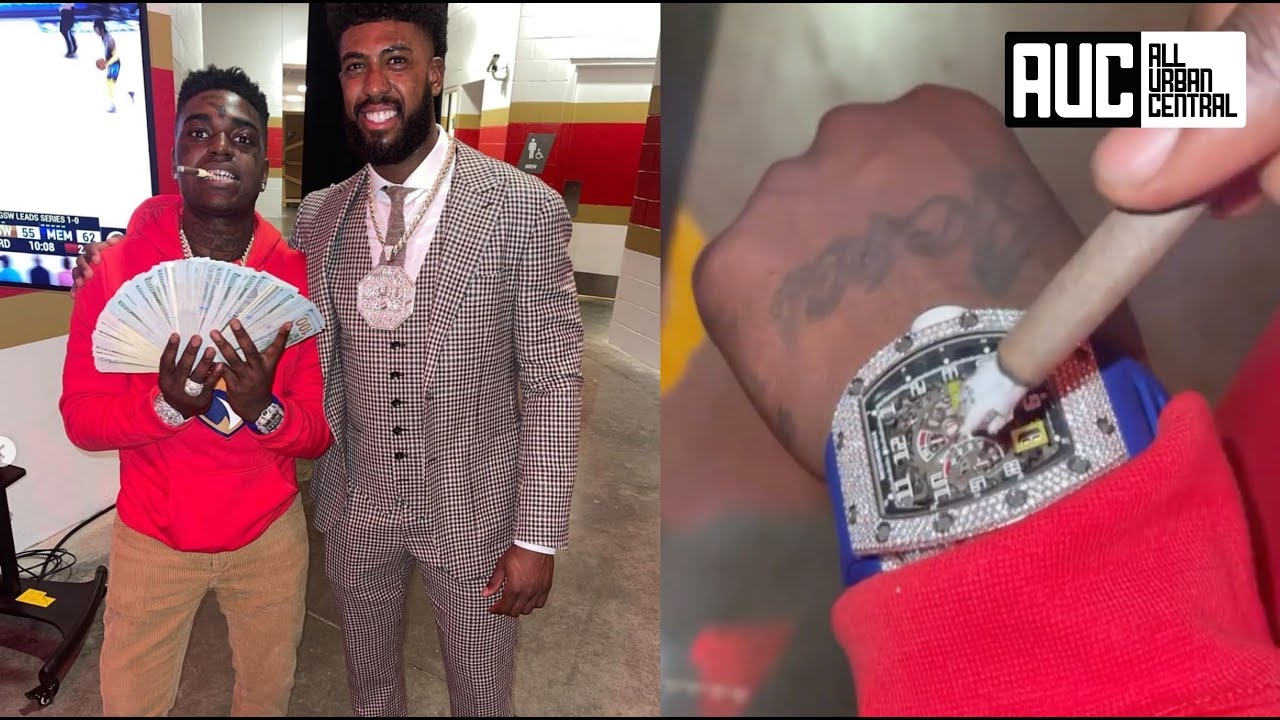 Kodak Black Uses $500K Richard Mille To Ash His Blunt