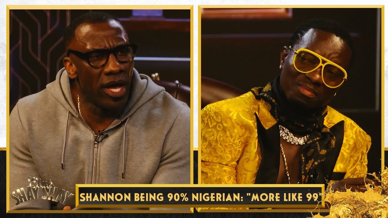 Michael Blackson's hilarious reaction to Shannon being 90% Nigerian | Ep. 52 | CLUB SHAY SHAY
