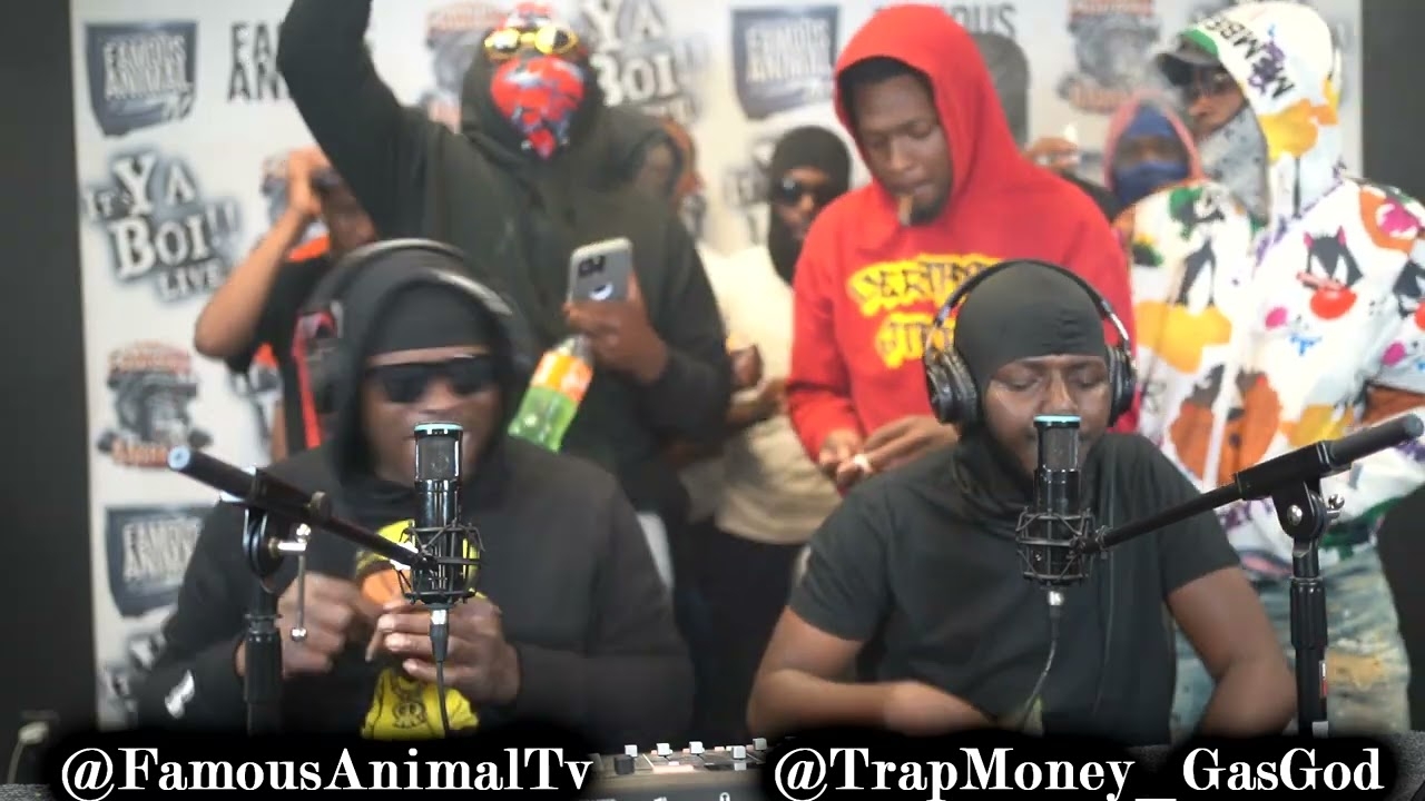 Mississippi Rapper TrapMoney GasGod Stops by Drops Hot Freestyle on Famous Animal Tv