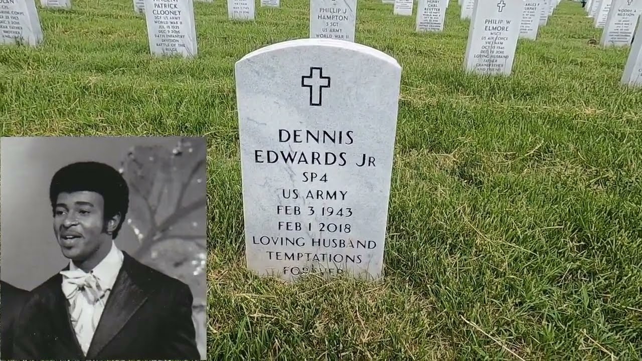 Famous Grave Dennis Edwards Jr. Gravesite