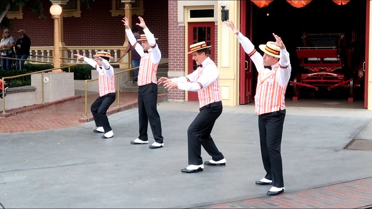 The Dapper Dans at Halloween Time - Disneyland