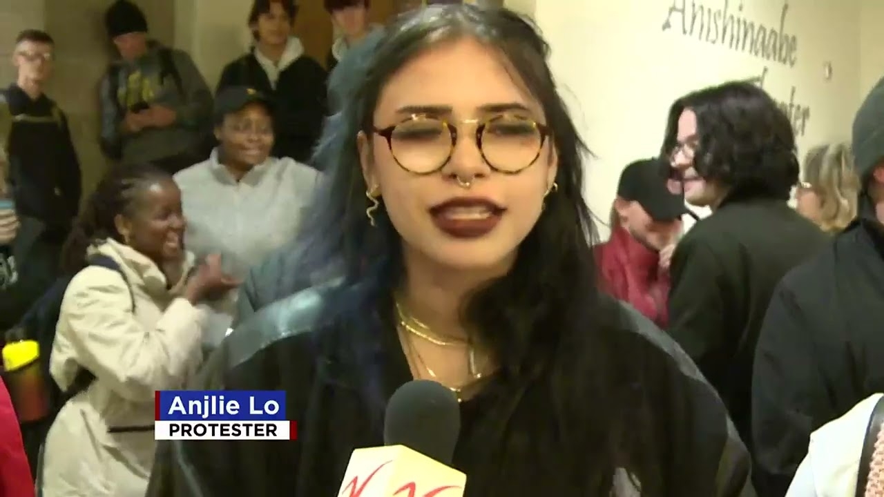 Protesters and attendees clash over Candace Owens speaking at NDSU