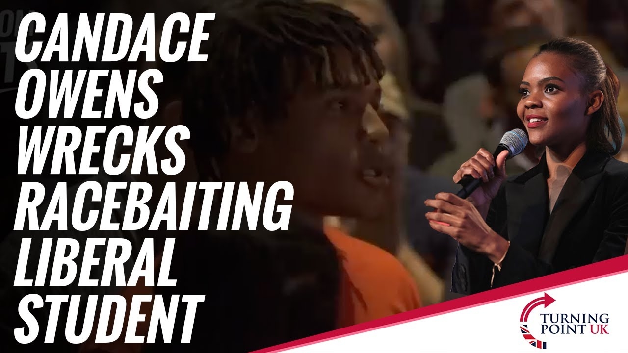 Candace Owens Wrecks Racebaiting Liberal Student